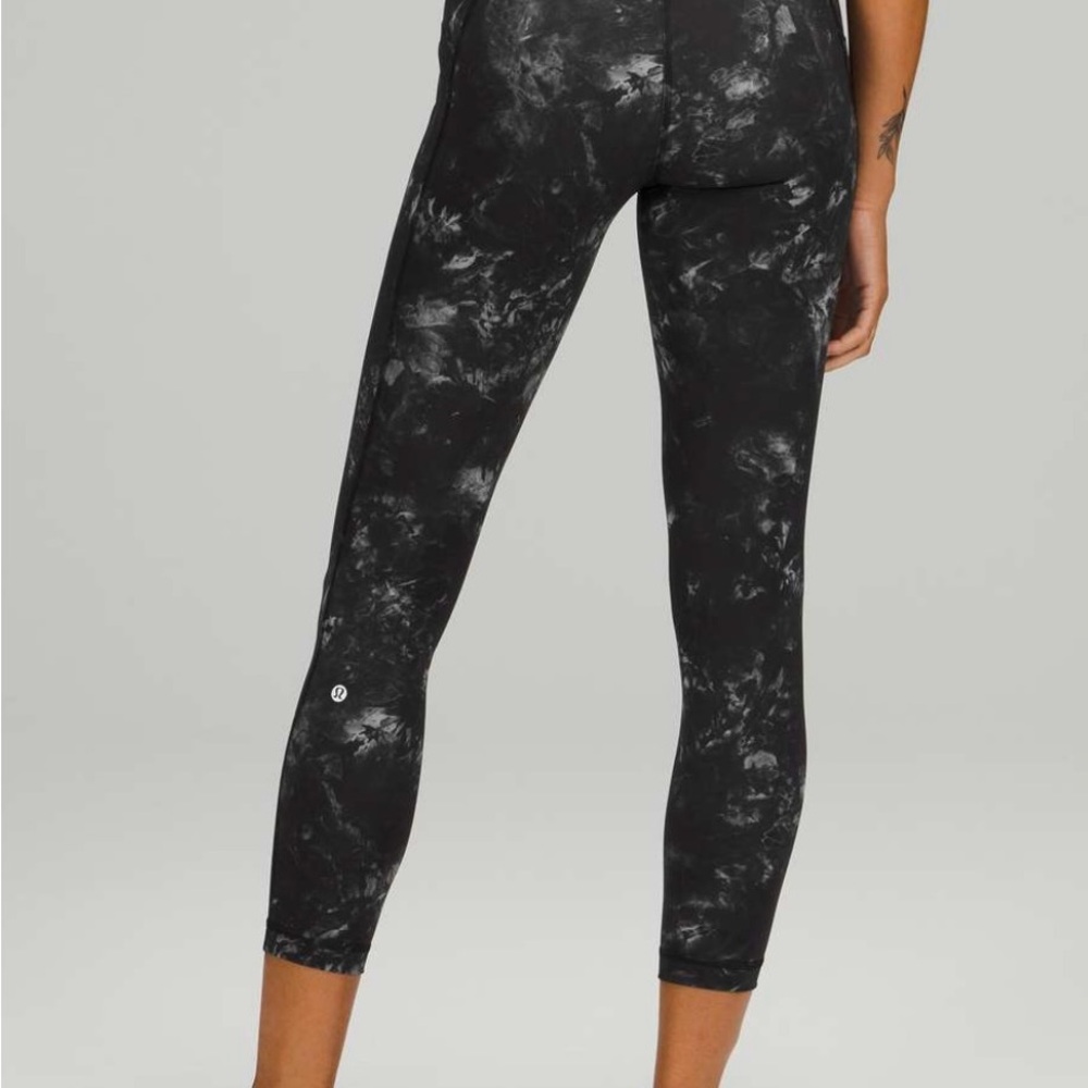 Lululemon swift speed high rise tights 25”.  Lightly worn